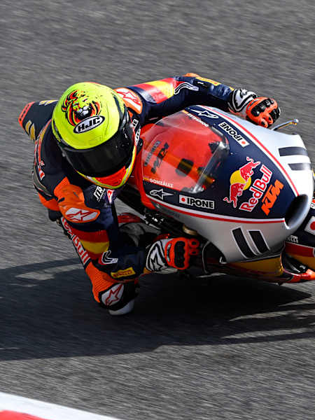 David González set a blistering time to grab pole in Mugello