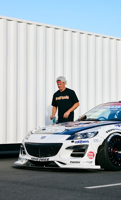 Mad Mike Whiddett is relaxing at Hampton Downs, New Zealand on March 20, 2023