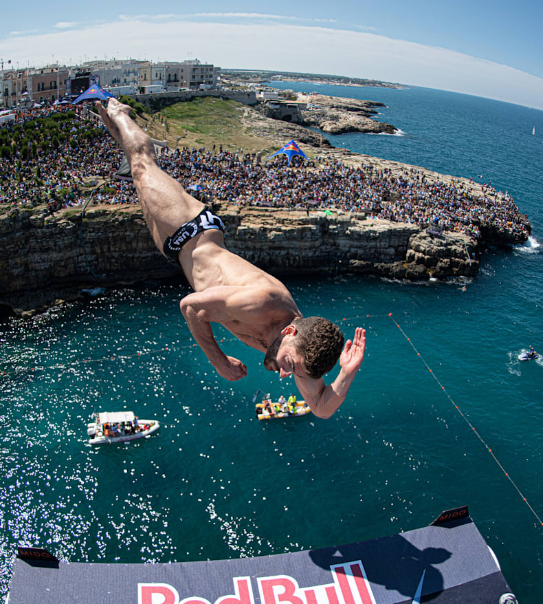 Red Bull Cliff Diving Map 2022
