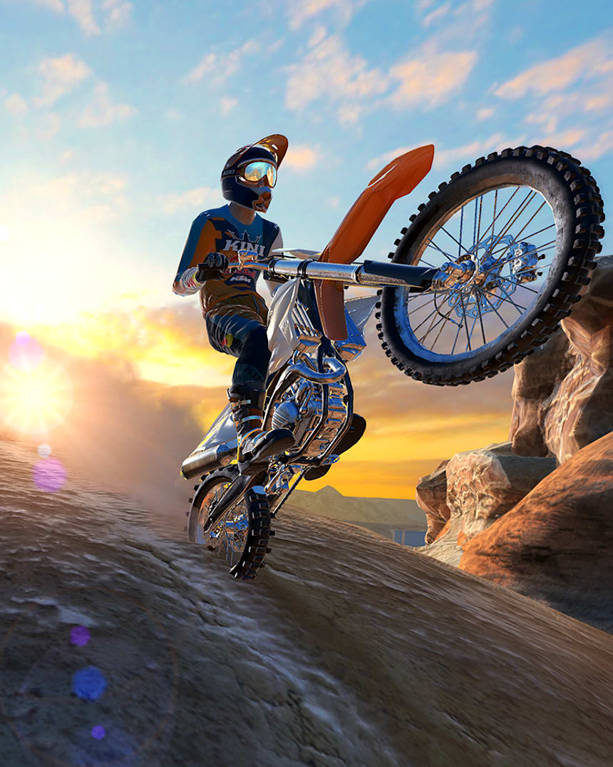 استعد للانطلاق على الطريق مع Dirt Bike Unchained