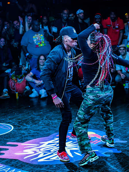 Kidd dances during Red Bull Dance Your Style in Miami, FL on July 27, 2019.