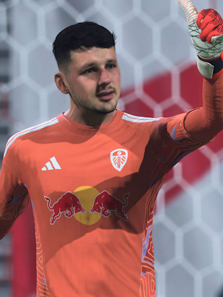 Leeds United-Keeper James Trafford ballt die Sieger-Faust in EA FC 27.