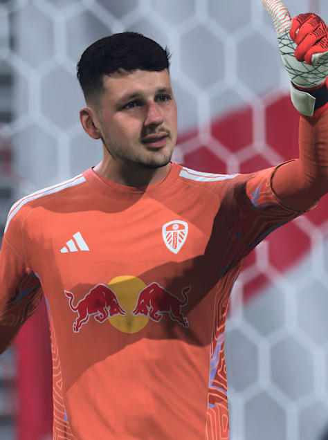 Leeds United-Keeper James Trafford ballt die Sieger-Faust in EA FC 27.