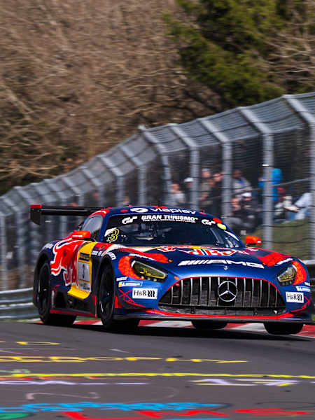 Max Verstappen performing at ADAC Nürburgring Langstrecken-Serie on the 21th of March 2026.