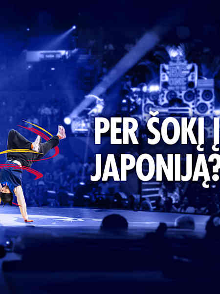 Per šokį į Japoniją su b-girl Nicka