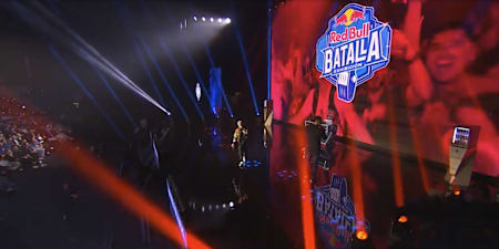 En los ESLAND 2024 no faltó una exhibición de Red Bull Batalla con dos de los mejores freestylers del mundo Chuty y Gazir