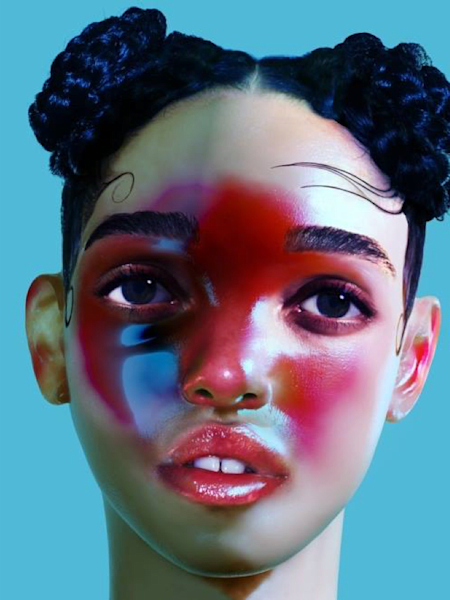 FKA twigs - LP1 album cover by Jesse Kanda