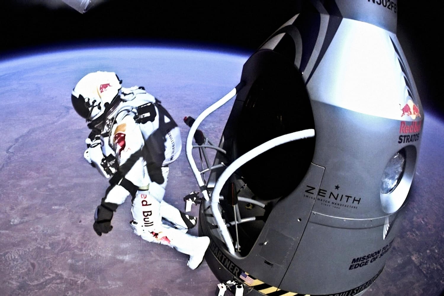 Red Bull Stratos 2012 Il Pov Di Felix Baumgartner