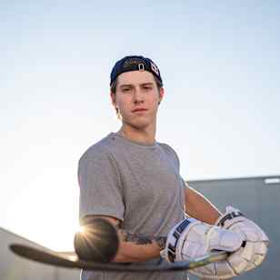 Mitch Marner poses for a portrait in Toronto, Ontario on November 9, 2020.