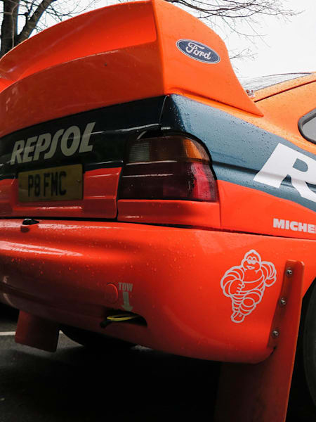 No damos premios para el que lo reconozca. Ford Escort WRC de 1997 de Carlos Sainz.