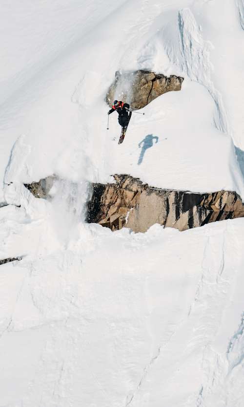Kai Jones in Alaska at Natural Selection SKI 2025.