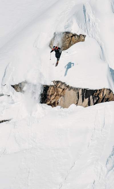 Kai Jones in Alaska at Natural Selection SKI 2025.