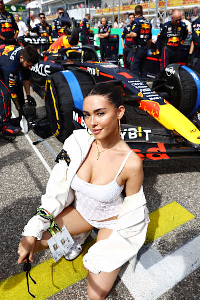 Madison Beer z wizytą u ekipy Oracle Red Bull Racing podczas Grand Prix F1