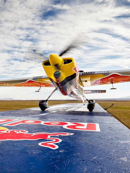 In February 2026, Dario Costa performs a world-first dual manoeuvre by taking off and landing on a moving cargo train in Afyonkarahisar. 