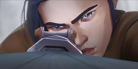 Caitlyn from the show Arcane.