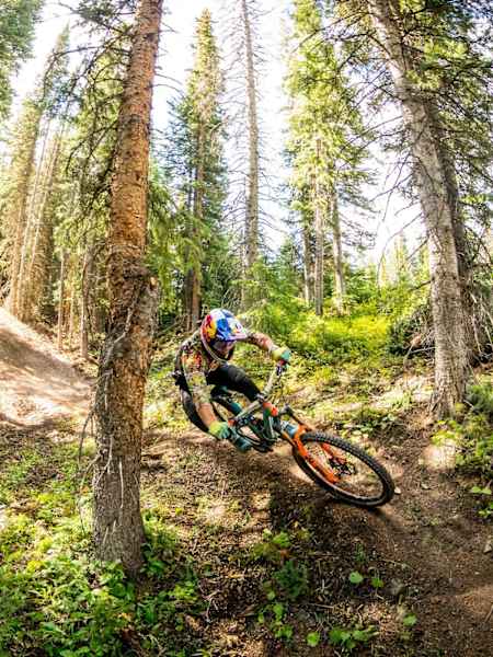 Richie Rude rodando en Colorado.