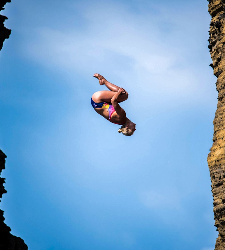Red Bull Cliff Diving Giros Y Saltos Mortales