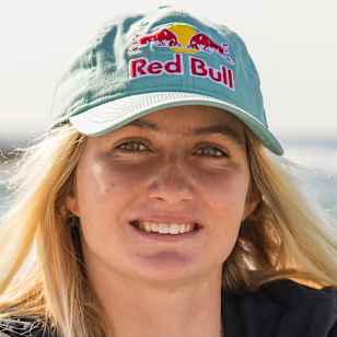 Sierra Kerr poses for a portrait at a beach in Sydney, Australia on April 14, 2025.