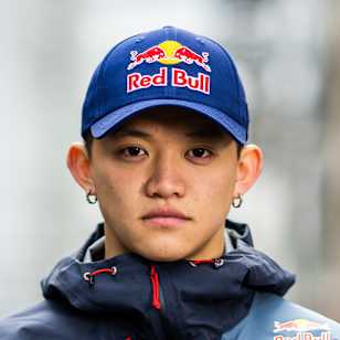 B-Boy Issin poses for a photo in Tokyo, Japan, on May 8, 2023.