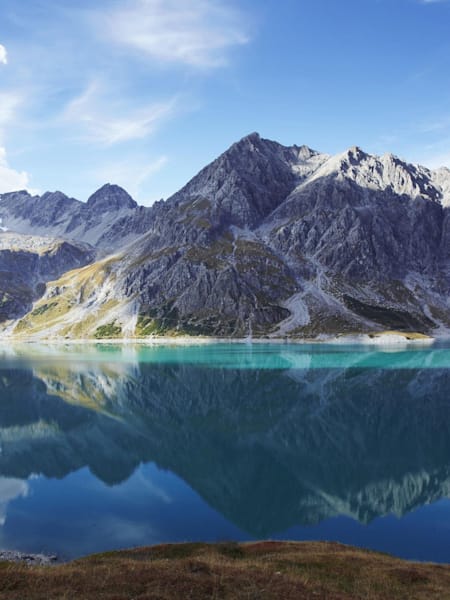 Der wunderschöne Lünersee.