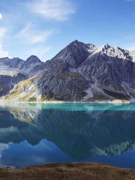 Der wunderschöne Lünersee.