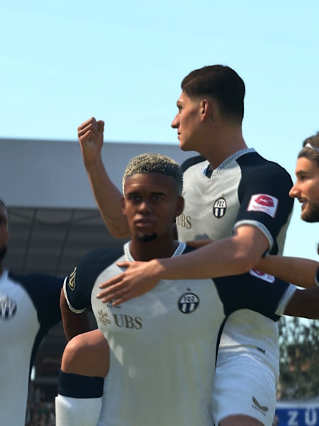 Zawodnicy FC Zurich świętują gola w FC 26