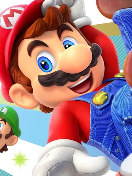 Mario, Luigi y el resto del elenco de Super Mario Party.