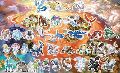 Alle legendären Pokémon warten darauf, gefangen zu werden!