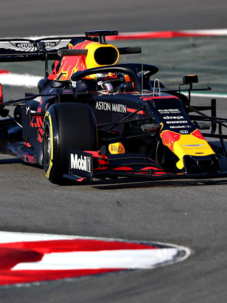 Verstappen took control of the RB15 for day one of testing