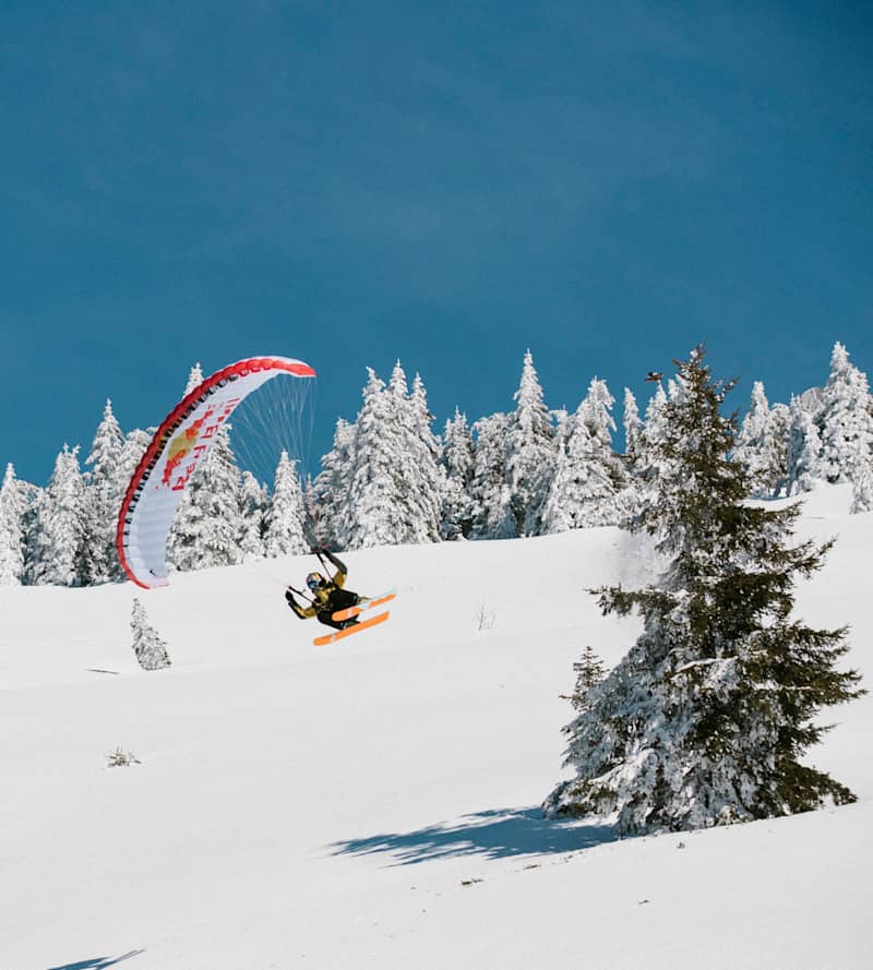 Follow me drone skiing clearance