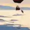 That’s one way to leave a hot-air balloon