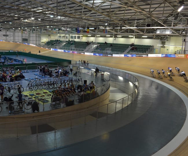 indoor cycling stadium