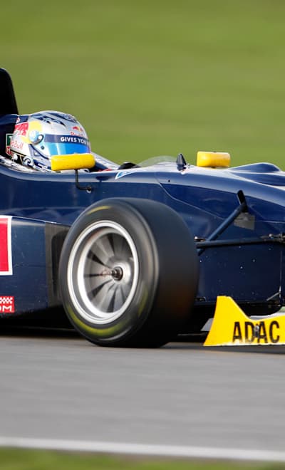 Callan O'Keeffe racing Formula ADAC at Hockenheimring 2013