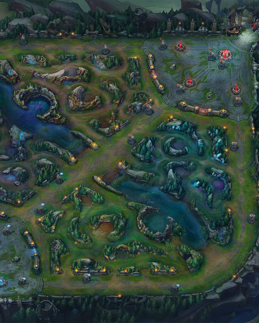 Mapa W League Of Legends Na Co Nalezy Zwracac Uwage