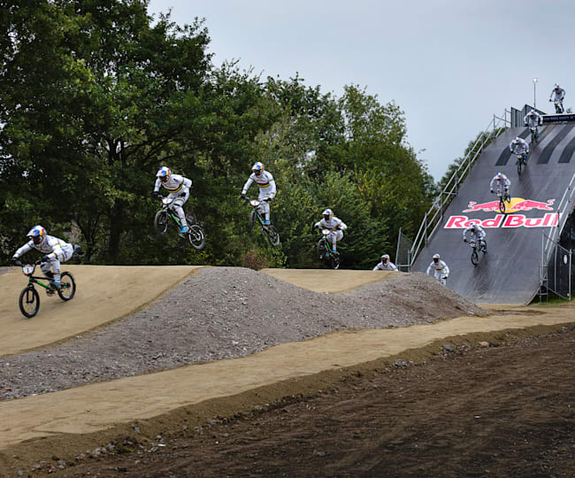 Twan Van Gendt Getting The Perfect Start In Bmx Racing