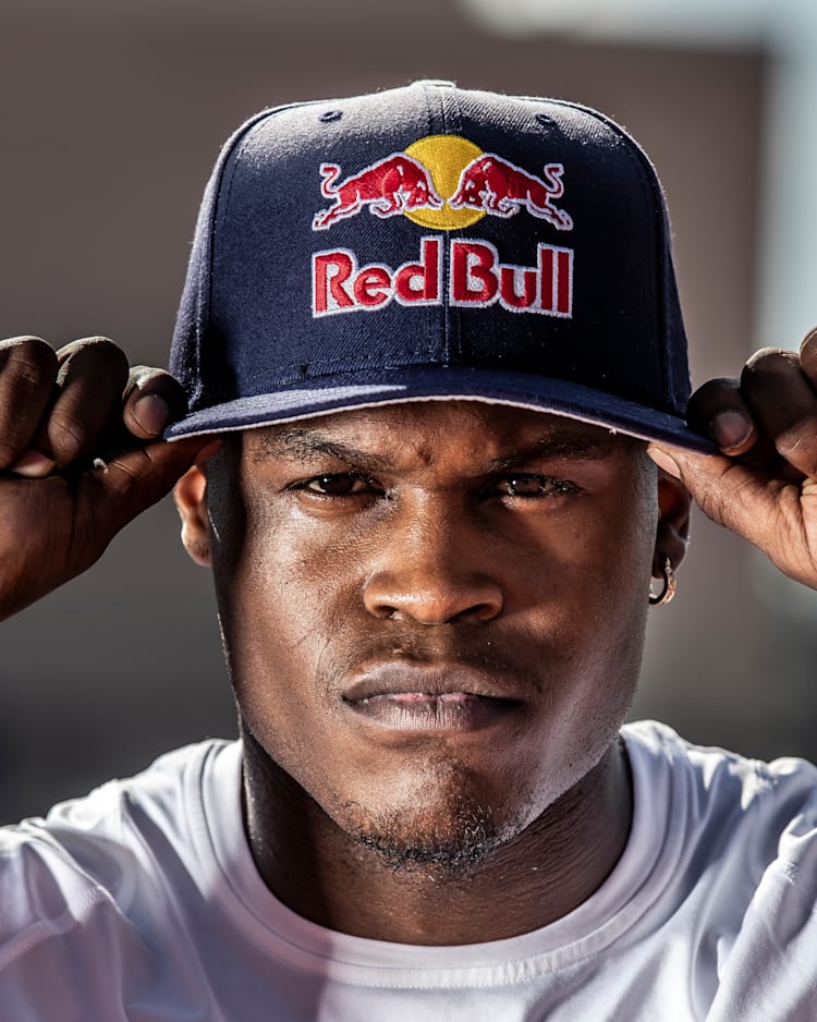 red bull hat athlete