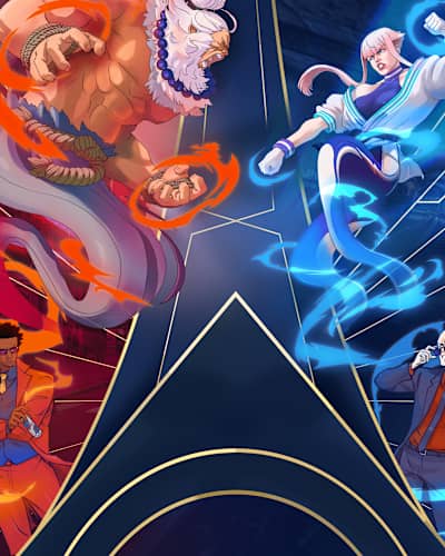 Artwork for Red Bull Kumite 2025 in Paris, France.