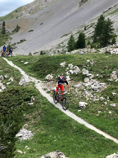 MTB singlce parka Queyras