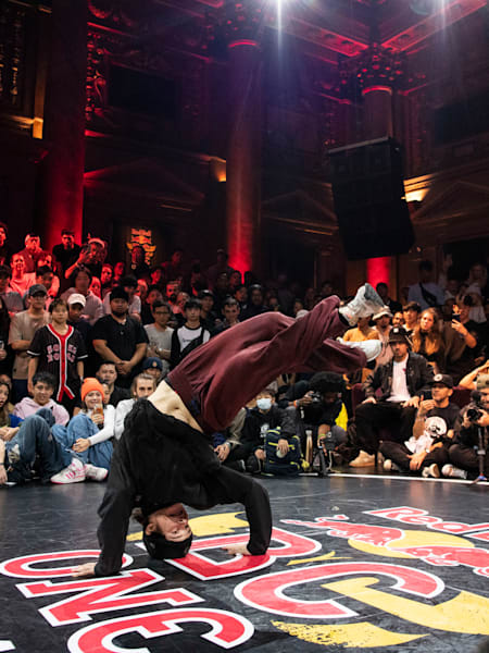 B-Boy Wigor podczas Red Bull BC One Last Chance Cypher 2022