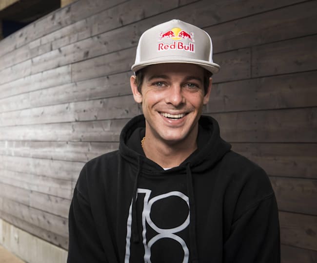 Ryan Sheckler Skateboarder's Red Bull Wingfinder test