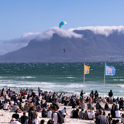 Liam Whaley performs during the Red Bull King Of The Air in Cape Town, South Africa on November 20, 2021.