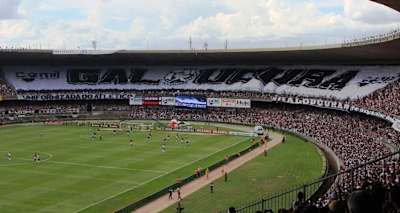 Bandeirão do Atlético Mineiro no Mineirão em 2009