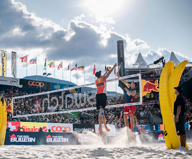 Swatch Major Gstaad Beach volleyball tournament report
