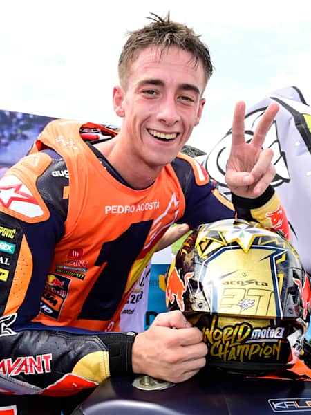 Pedro Acosta, carrera de Moto2 MotoGP de Malasia, 12 de noviembre de 2023.
