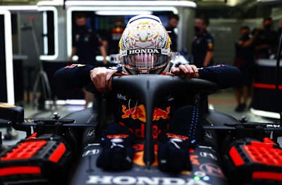 Max Lowers Himself Into His RB16B