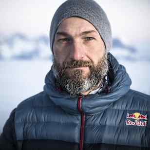 Markus Stöckl poses for a portrait in Kitzbuehel, Austria on January 13, 2018.