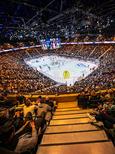 The venue during the grand opening of the SAP Garden, the new home of the EHC Red Bull München in Munich, Germany on September 27, 2024.