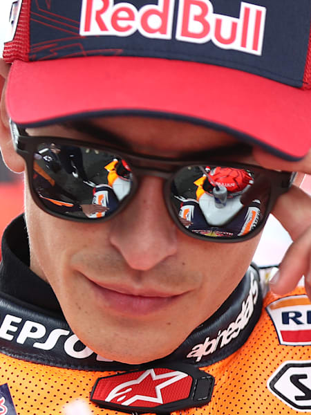 Marc Márquez, ocho veces campeón del mundo, durante el Gran Premio de Francia de MotoGP™ en Le Mans.