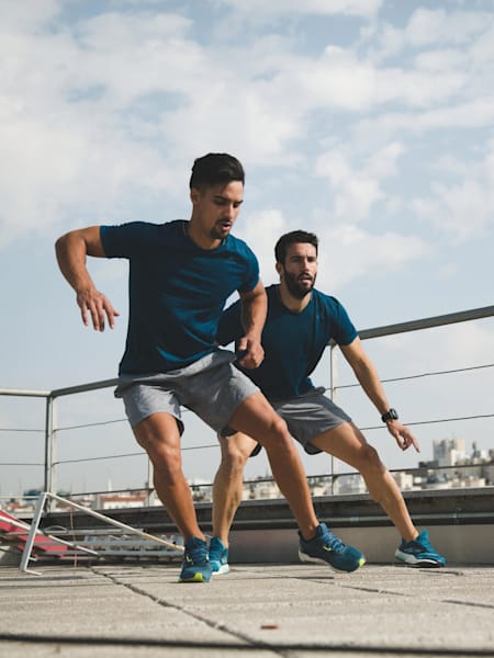 Przeskoki jako element treningu krążeniowo-oddechowego