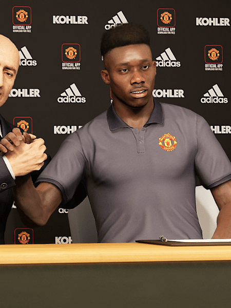 A screenshot of PES 2020